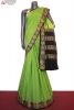 Traditional Contrast Pure Mysore Crepe Silk Saree